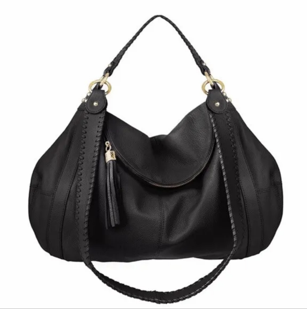 Onna Ehrlich Black Leather Bag